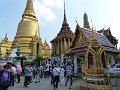 Bangkok Wat Phrae Kaeo P0629 Grand Chedi dore